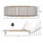 Hargrove Outdoor Patio Aluminum Chaise Lounge, Set Of 2