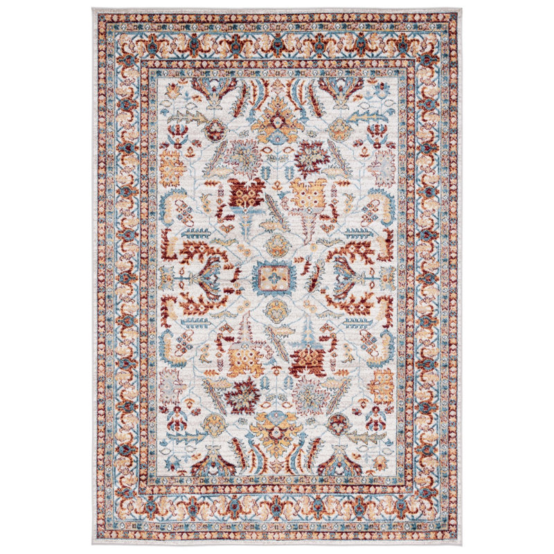 Bayside Performance Machine Washable Oriental Rug, Rectangle 5'3" x 7'6"