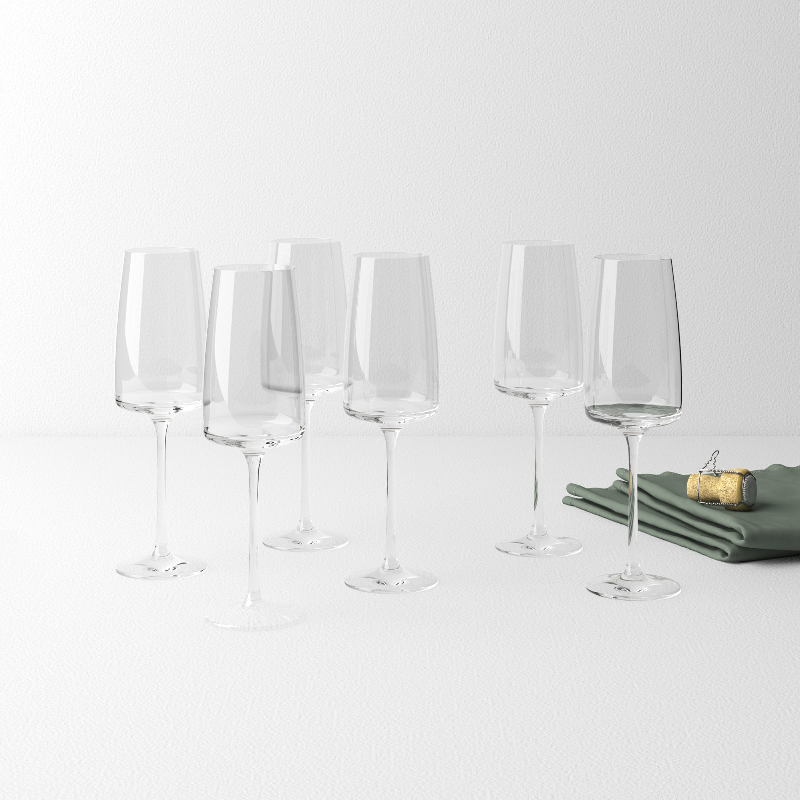 Sensa Crystal White Wine Glass, 13.1 Oz