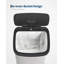 13 Gallon / 50 Litre Metal Trash Can with Lid, Large Garbage Can for Kitchen, Rustproof Step-on Kitchen Metal Trash Bin with Liner Rim, Rear Handle, Soft Close Plastic Lid-117871655