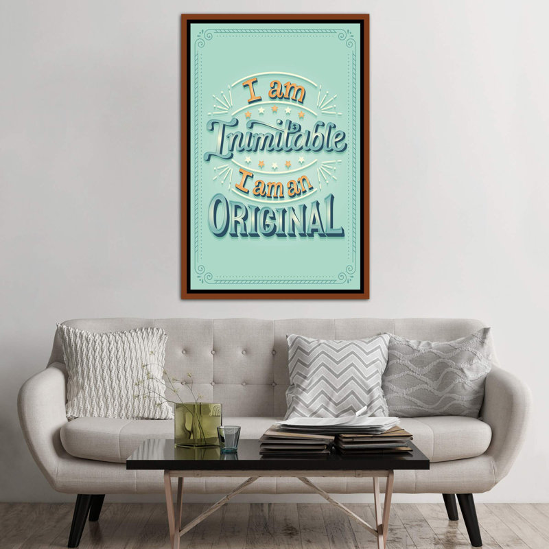 Hamilton Hamilton par Risa Rodil - reproduction d'art textuel, H 60 po x l 40po x P 1,5 po, Pas de tapis