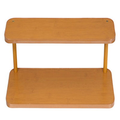 14.5cm H x 30cm W Bamboo / Rattan Bookcase