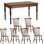 American modern rectangular dining table