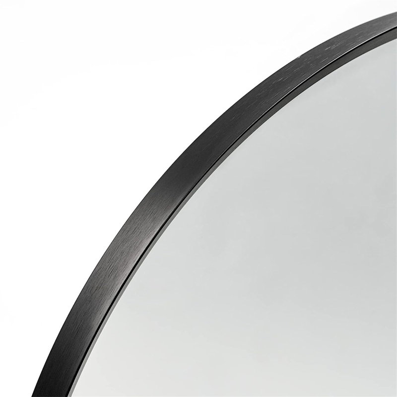 Norby Mirror, Black, 20" x 30"