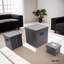 Marlow Home Co. Leather Decorative Bin