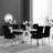 Upholstered Tufted Arm Dining Chairs-644862585