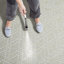 Tapis intérieur / extérieur géométrique en polypropylène / polyester Edgeware 850 vert clair / jaune-491902322
