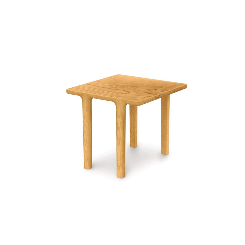 Sierra Solid Wood End Table, Natural Cherry, 22" H x 28" W x 20"D