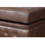 Batch 75cm Wide Faux Leather Tufted Square Cocktail Ottoman