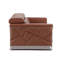 Chaise en cuir italien à grain supérieur-2028365912