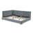 Elliston Solid Wood Full Size Upholstered Corner Daybed-1501645055