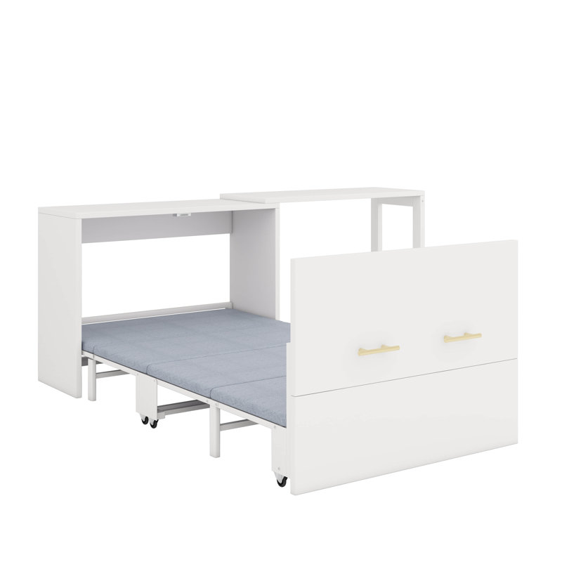 Lit simple escamotable avec bureau Murphy