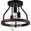 Plafonnier semi-encastré Farmhouse Chandeliers