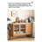Simple Wooden Dining Accent Cabinet