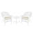 Byxbee 2 - Person Patio Conversation Set with Cushions-539421183-539421171