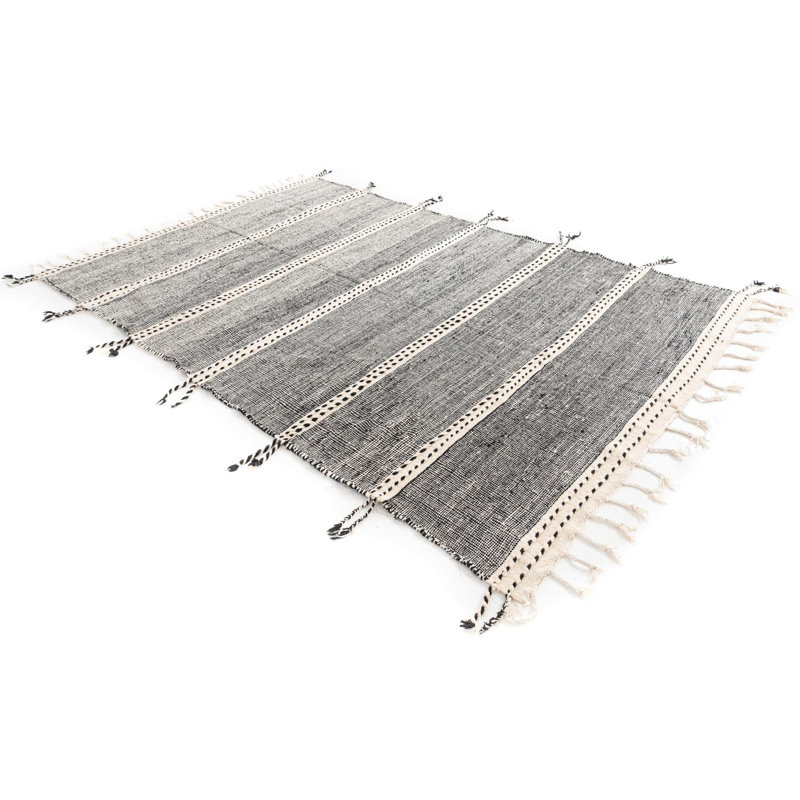 Odea Black and White Rug