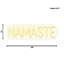 Namaste Neon Sign - 30in x 8in