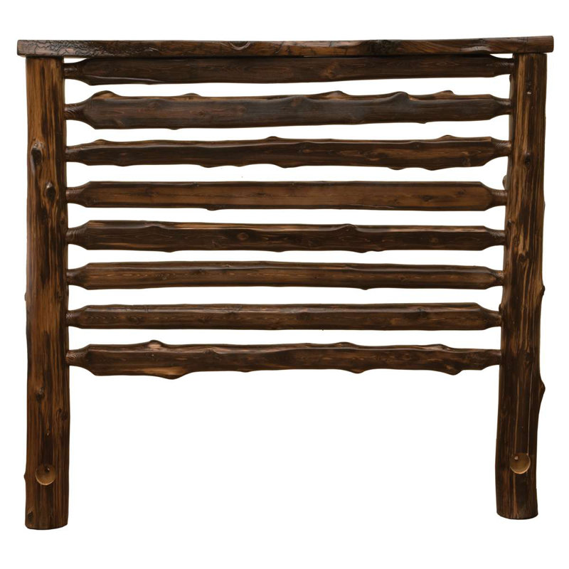 Tête de lit Fireside Lodge Headwaters - simple - vieilli, 60" H x 43" W x 6" D