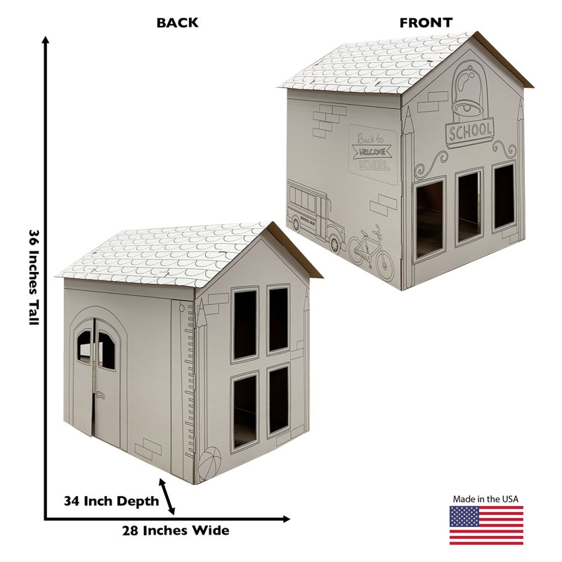 36 in. Buildings & Architecture Cardboard Standup