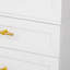 Grand garde-manger de style campagnard 78,2 po avec 8 tablettes de porte-125542963