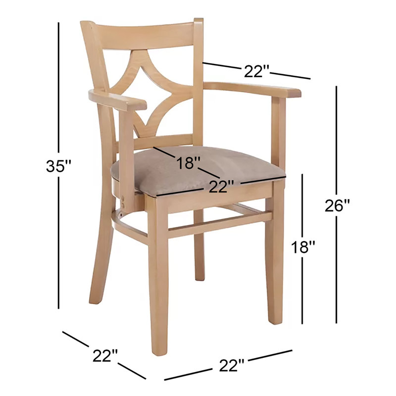 Fauteuil Livermore, Naturel