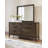Dazhane Solid Wood Rectangle Dresser Mirror