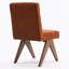 Chaise d'appoint rembourrée en lin Turfed-1378124636