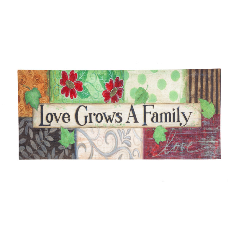 Tapis Alysa Love Grows a Family Sassafras