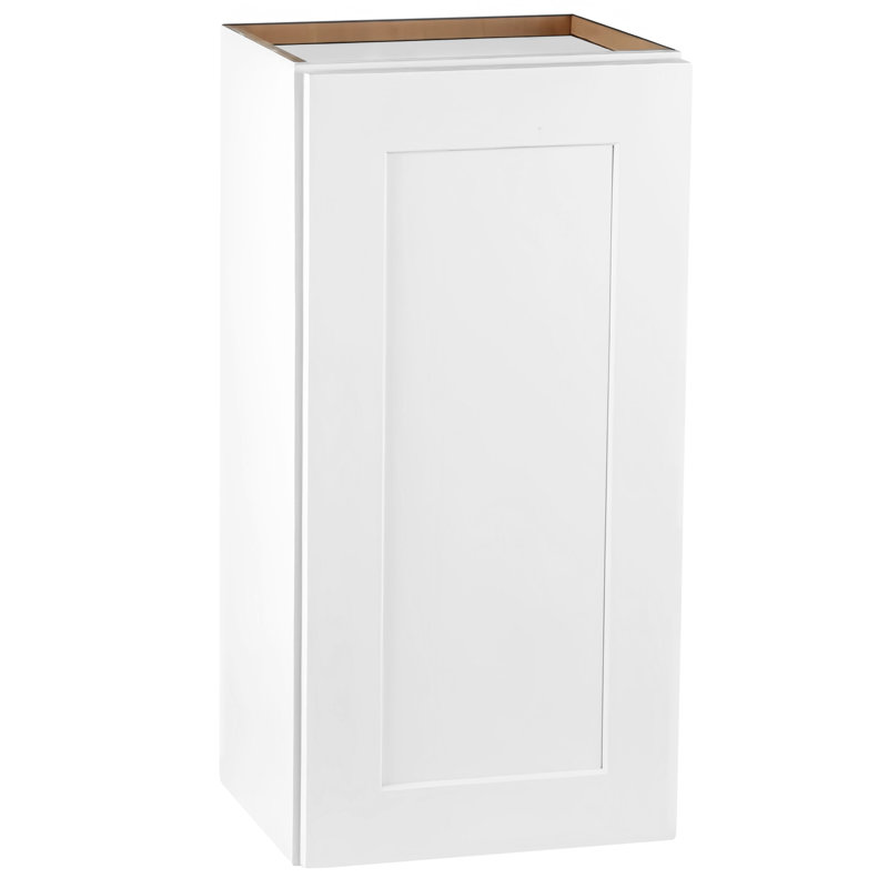 Armoire murale blanche en bois massif pour salle de lavage 1 porte 2 tablettes réglables l 12 po x P 12 po x H 30 po Facile à installer et imperméable