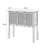 Walnut Solid Wood Rectangular Console Table-141506525