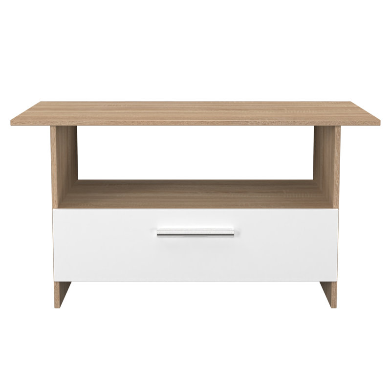 Fully Assembled Heinar Side Table with Storage