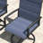 59''L x 38''W Dining Table with Umbrella Hole and 6 Padded PVC-coated polyester Swivel Chairs | Sturdy Outdoor Dining Set for Patio-388487121