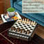 Jeu d'échecs noir Dylon