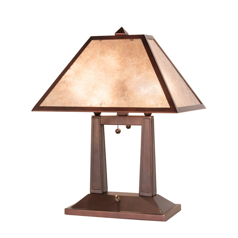 20" High Mission Prime Oblong Table Lamp