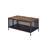 Antique Oak & Black Finish Coffee Table