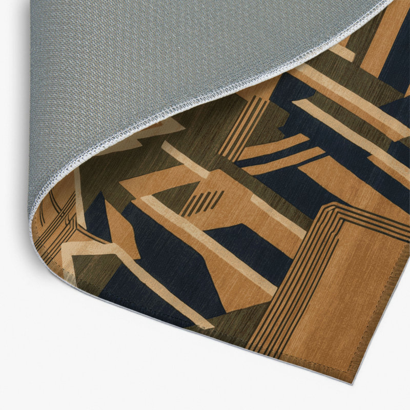 Tapis intérieur et extérieur ArtDeco, Rectangle 4pi x 6 pi