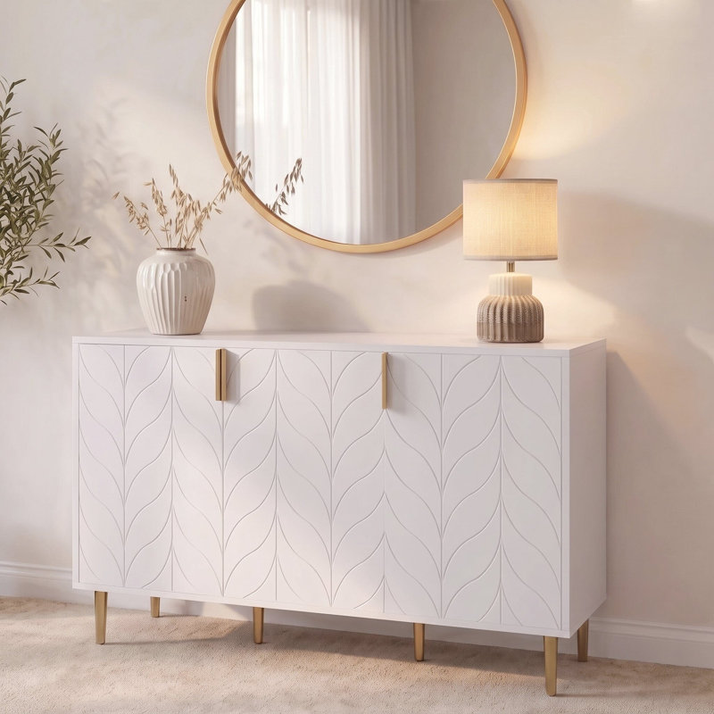 Adams Sideboard, 3 door, White