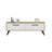 Modern TV Stand, Sapphire & White, 47.2 x 17.7 x 11.6 inches | 100% Melamine Coated Particle Board, Thickness: 0.7 inches | Stylish & Functional Design, Perfect for Living Room & Entertainment Spaces, Easy Assembly-569361077