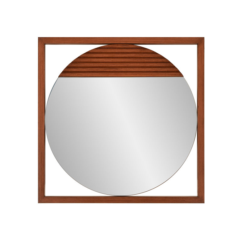 Dirken Wooden Framed Mirror