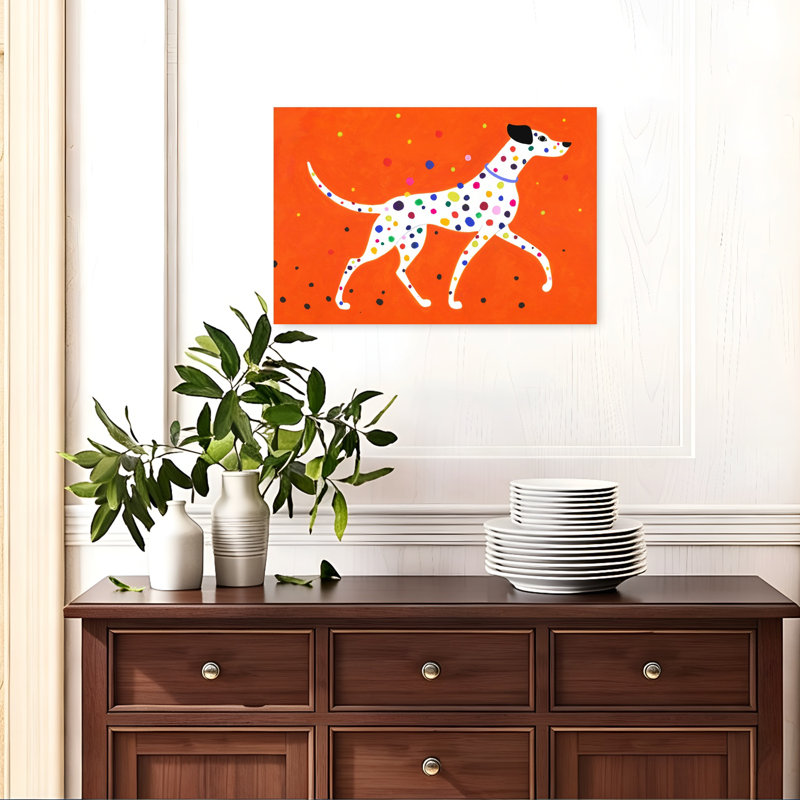 «Dalmatian» tacheté, H 16 po x l 24 po