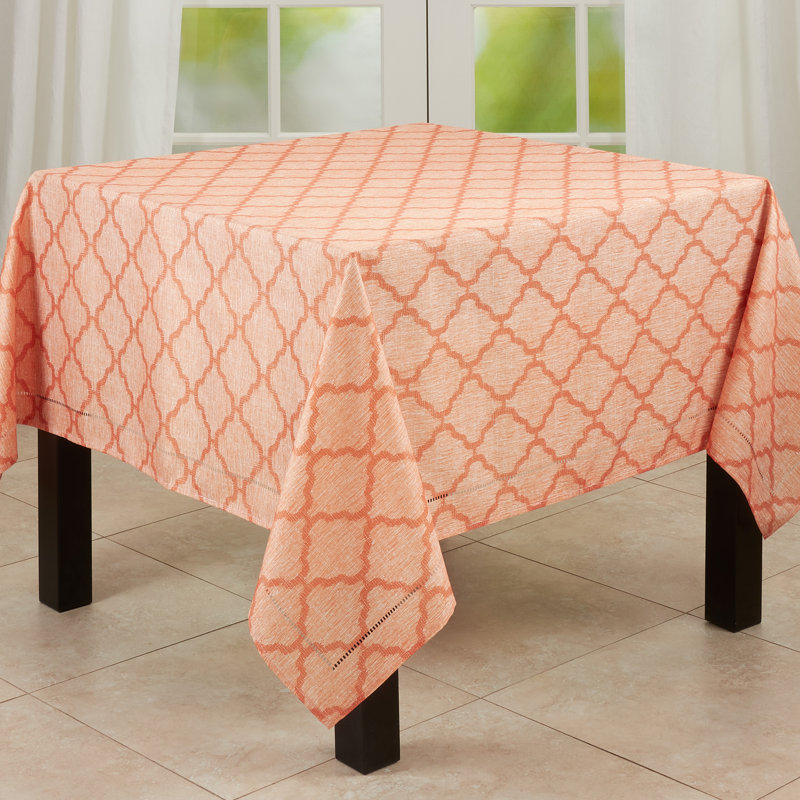 Tablecloth, Orange, 70" x 70"