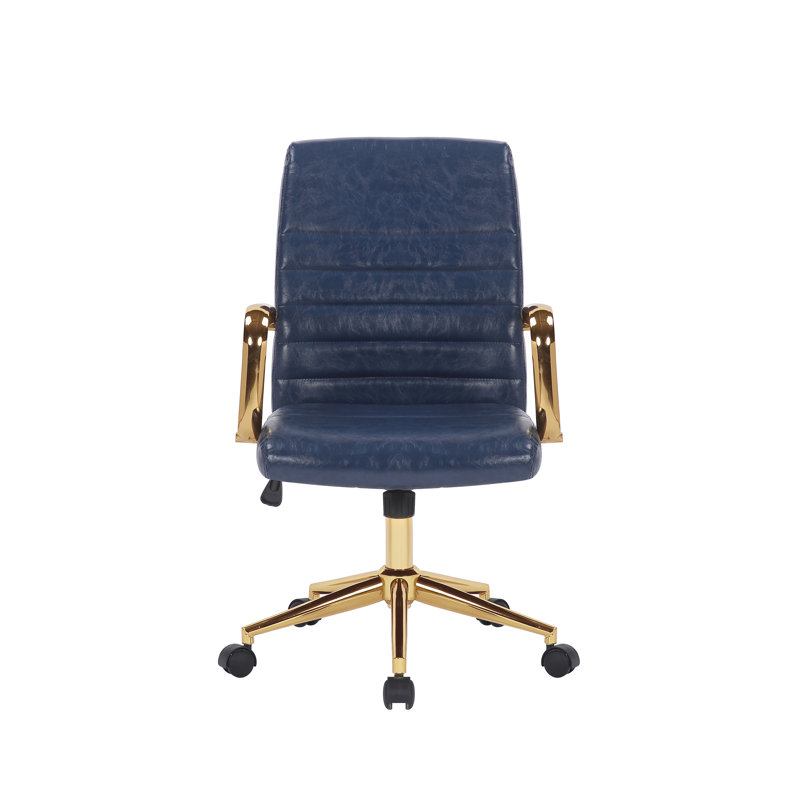 Etta Avenue Rollo Task Chair, Blue