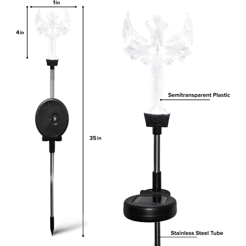 Solar Powered Integrated LED Pathway Light