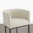 Upholstered Counter Stool with Metal Frame-1555211736