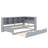Twin Size Daybed With Trundle, Shelf And USB-406657943