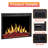 Buerkle Symple Stuff Black Fireplace Insert-266387129