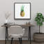 Aquarelle, reproduction d'ananas sur toile-987855535-987855533