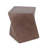 Charming Lightweight Concrete End Table With Abstract Twisted Cube Design