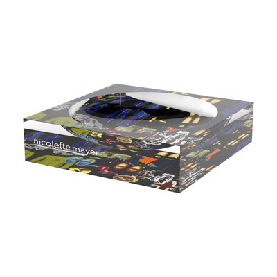 Bougie Men Black Acrylic Candy Catchall Dish