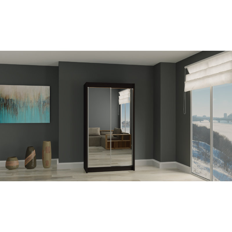 Hansine 2 Door Wardrobe, Wenge
